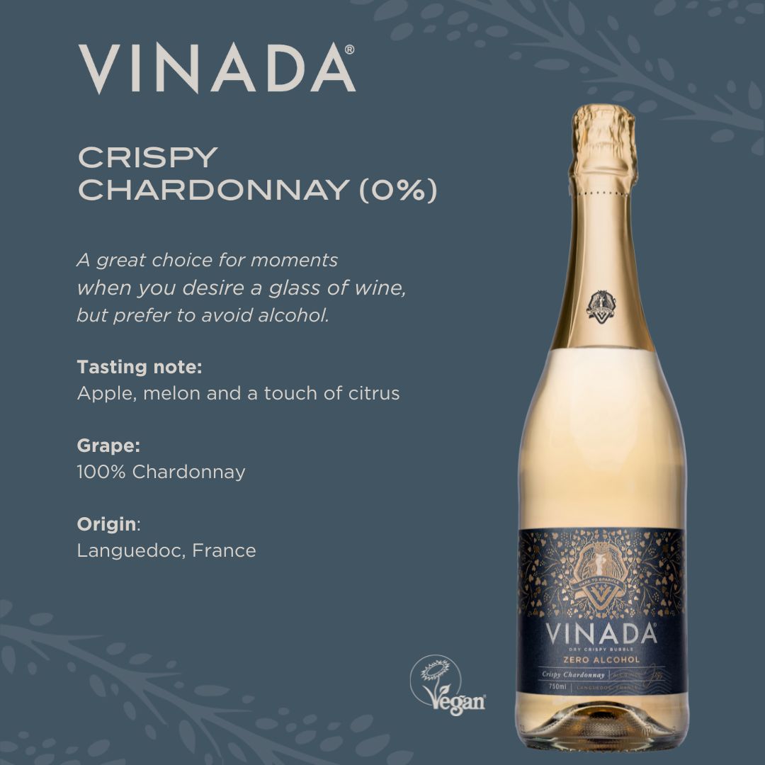 VINADA® - CRISPY CHARDONNAY (0%) 750 ML