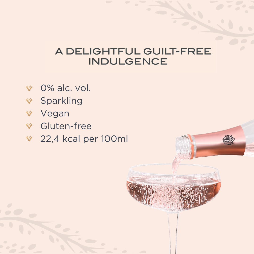 VINADA® - TINTELING TEMPRANILLO ROSÉ (0%) 750 ML