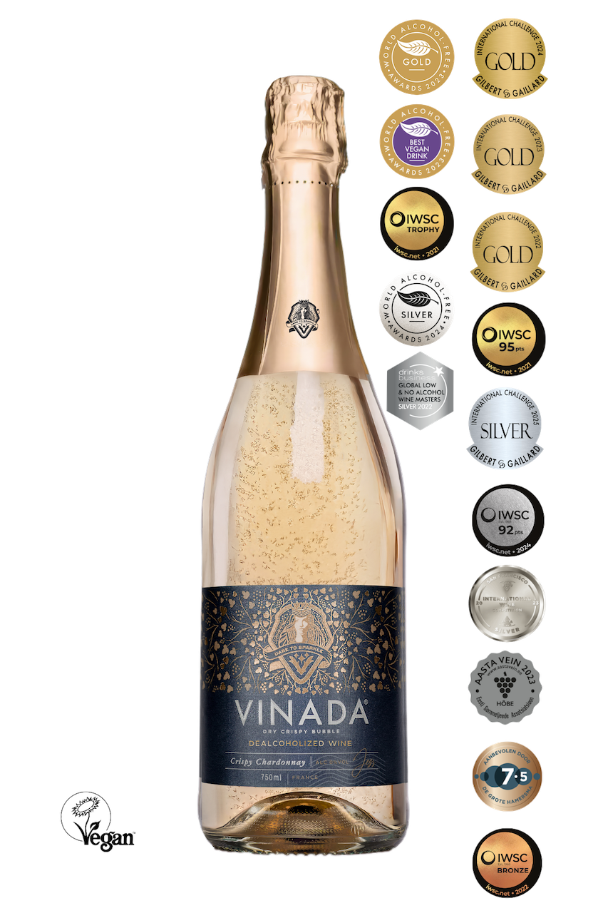 VINADA® - CRISPY CHARDONNAY (0%) 750 ML