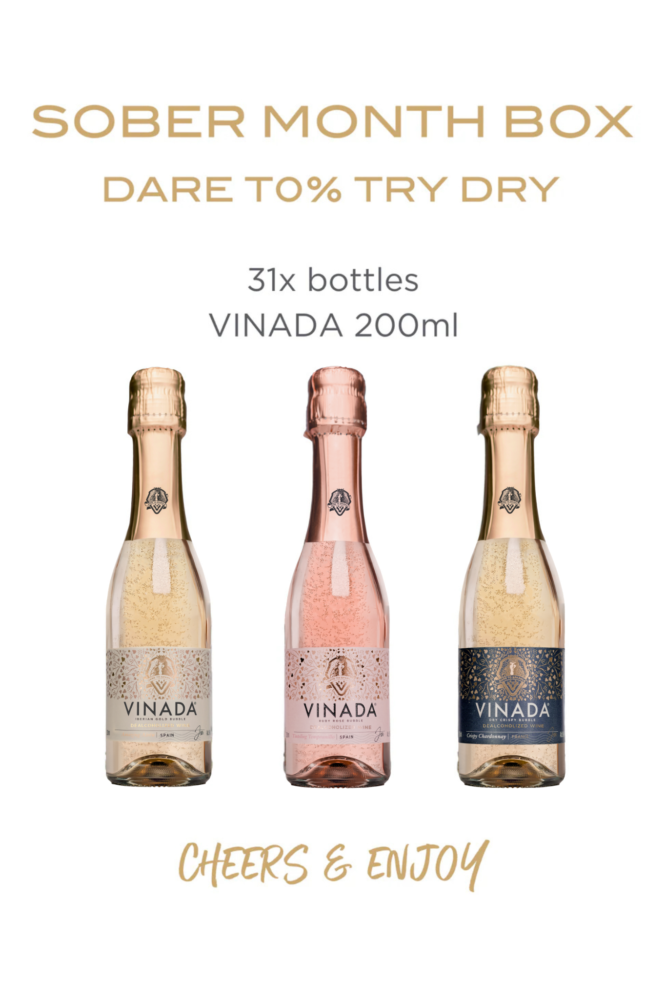VINADA Sober Month Box