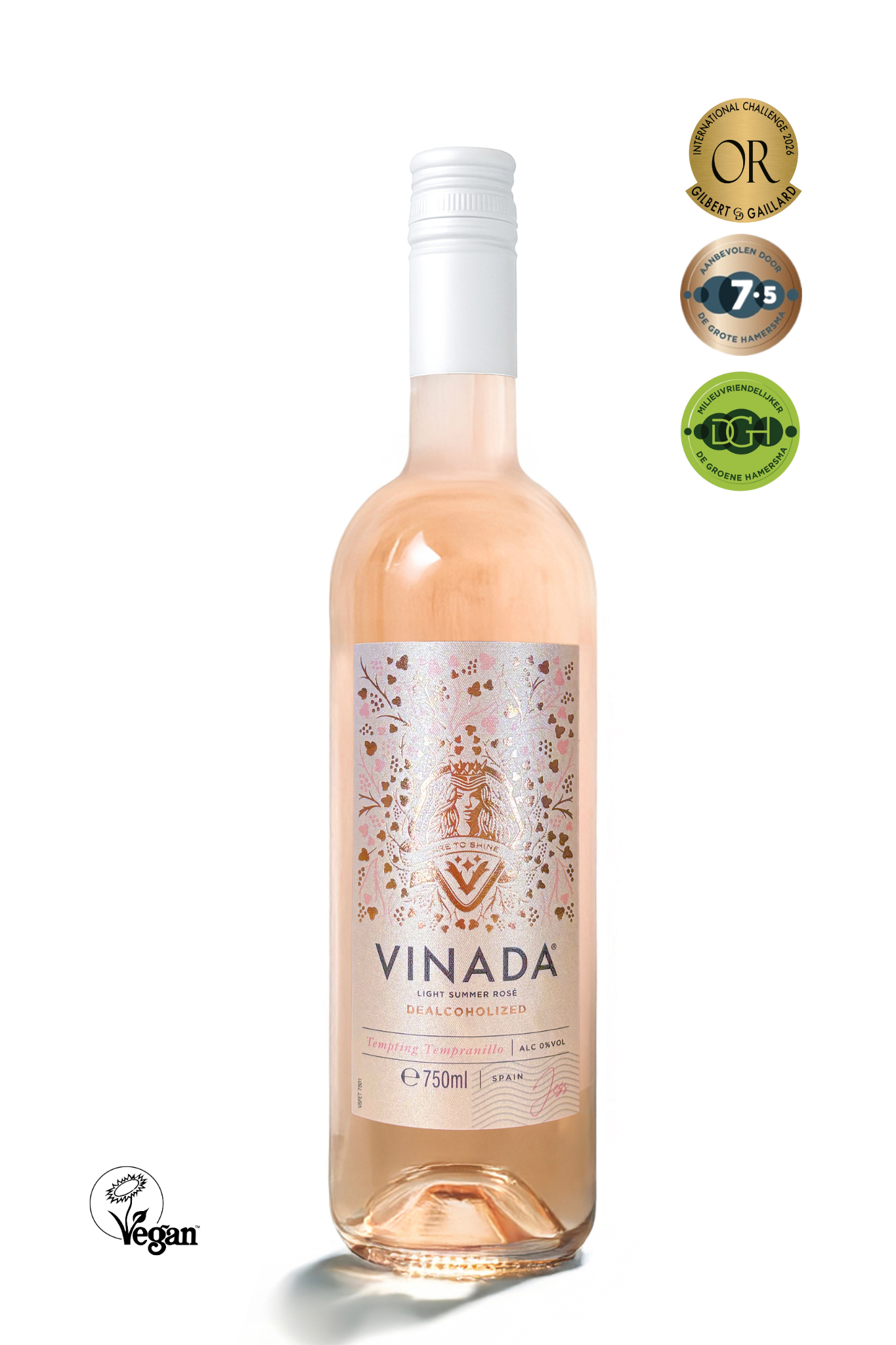 VINADA Tempting Tempranillo Rose Awards