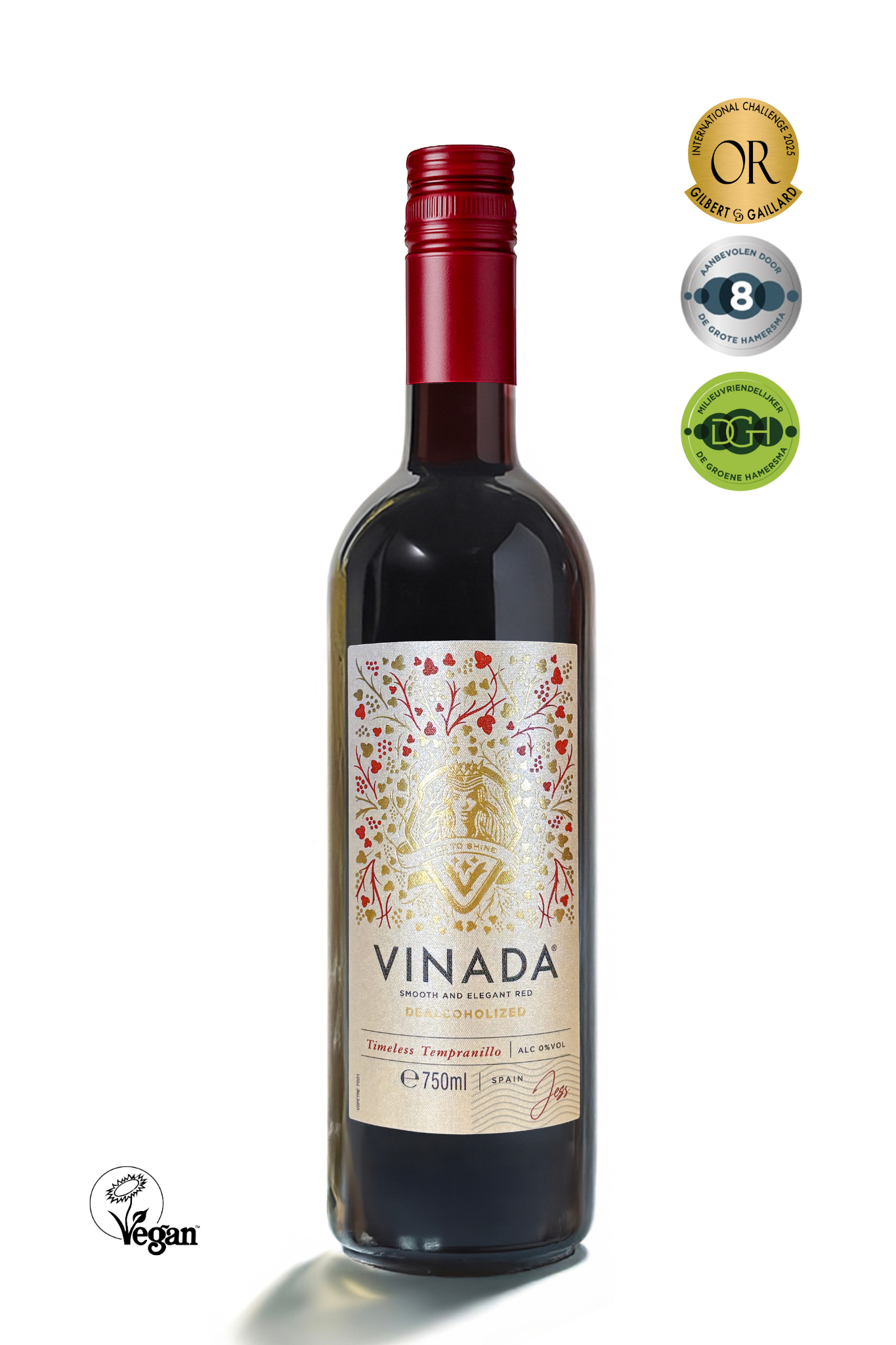 VINADA Timeless Tempranillo Red Awards