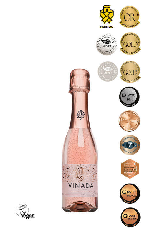 VINADA® - TINTELING TEMPRANILLO ROSÉ MINI (0%) 200 ML