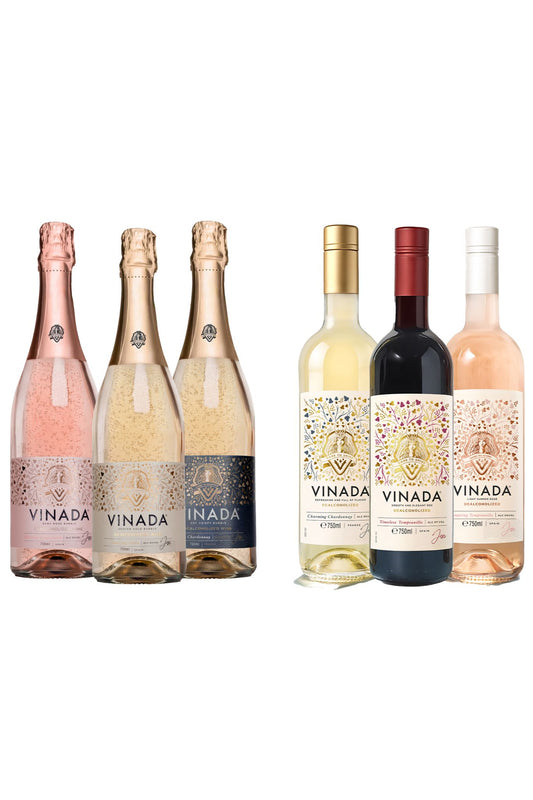 VINADA® 750 ml MULTIPACK Assorti 1+1+1+1+1+1  (0%)
